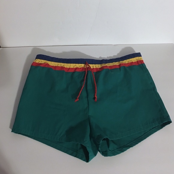 80s swim trunks